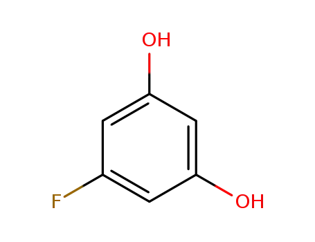 Molecular Structure of 75996-29-1 (5-FLUOROBENZENE-1,3-DIOL)