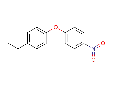 Molecular Structure of 50672-59-8 (Benzene, 1-ethyl-4-(4-nitrophenoxy)-)