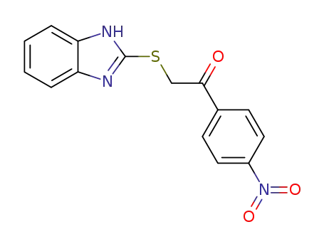 2-((1H-benzo[d]imidazol-2-yl)thio)-1-(4-nitrophenyl)ethan-1-one