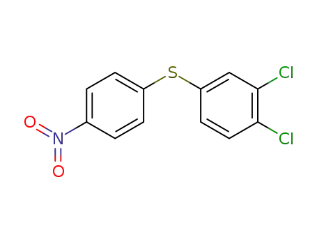 Molecular Structure of 86749-02-2 (Benzene, 1,2-dichloro-4-[(4-nitrophenyl)thio]-)
