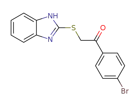 Ethanone, 2-(1H-benzimidazol-2-ylthio)-1-(4-bromophenyl)-