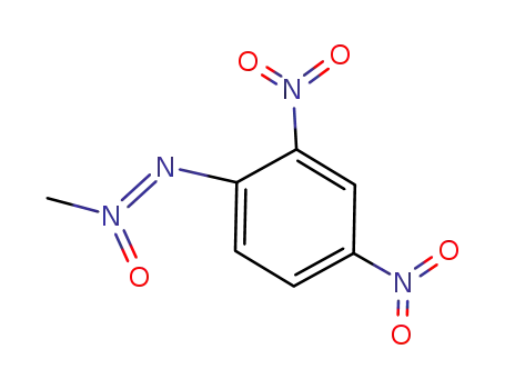 Molecular Structure of 79338-87-7 (Diazene, (2,4-dinitrophenyl)methyl-, 2-oxide)