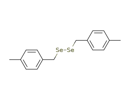 Molecular Structure of 65915-30-2 (Diselenide, bis[(4-methylphenyl)methyl])