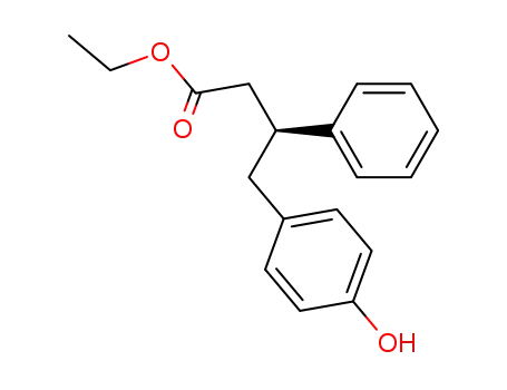 ethyl (S)-(-)-4-(4-hydroxyphenyl)-3-phenylbutanoate