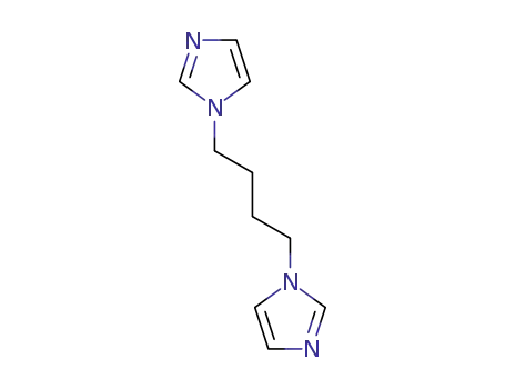 Molecular Structure of 69506-86-1 (1H-Imidazole,1,1'-(1,4-butanediyl)bis-)