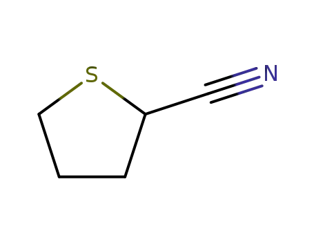 Molecular Structure of 112212-94-9 (2-Cyanotetrahydrothiophene)