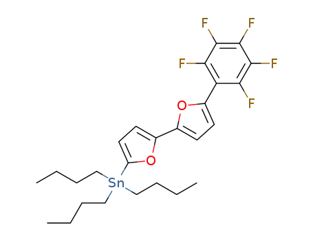 tributyl(5'-(perfluorophenyl)-[2,2'-bifuran]-5-yl)stannane