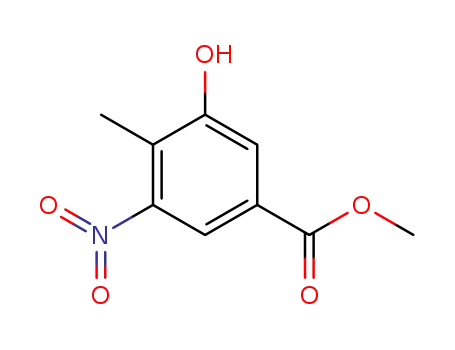 3-하이드록시-4-메틸-5-니트로벤조산 메틸 에스테르