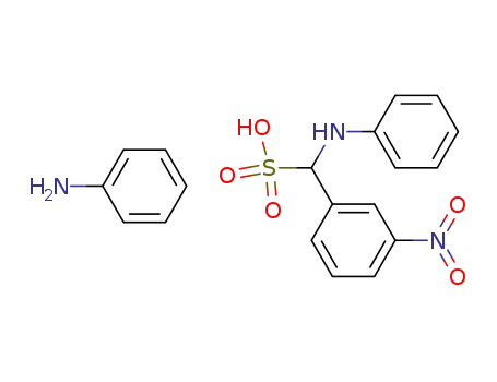 Molecular Structure of 16663-97-1 (α-Anilino-m-nitro-toluolsulfonsaeure-aniliniumsalz)