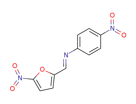 Benzenamine, 4-nitro-N-[(5-nitro-2-furanyl)methylene]-