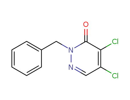 2-Benzyl-4,5-dichloropyridazine-3(2H)-one