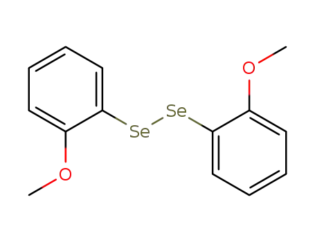 Molecular Structure of 80227-68-5 (Diselenide, bis(2-methoxyphenyl))