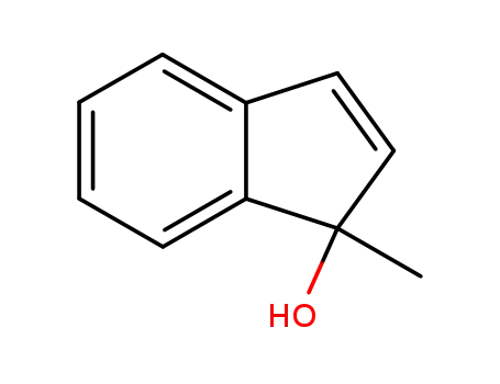Molecular Structure of 64666-41-7 (1-methyl-1H-inden-1-ol)
