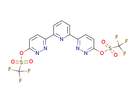 2,6-bis(6-trifluoromethanesulfonylpyridazin-3-yl)pyridine