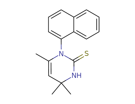 1-(alpha-Naphthyl)-2-thio-4,4,6-trimethyl dihydropyrimidine cas  63704-49-4