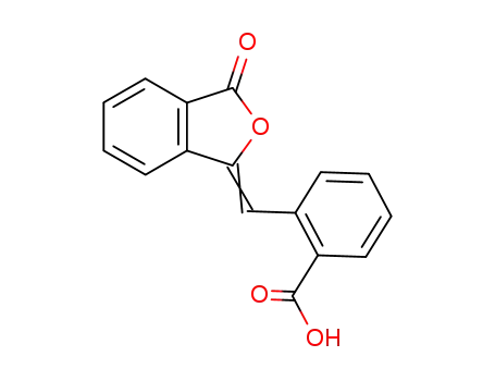 2-(3-oxo-3<i>H</i>-isobenzofuran-1-ylidenemethyl)-benzoic acid