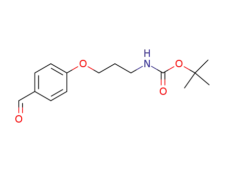 [3-(4-formylphenoxy)propyl]carbamic acid tert-butyl ester