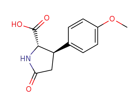 L-Proline, 3-(4-methoxyphenyl)-5-oxo-, (3R)-