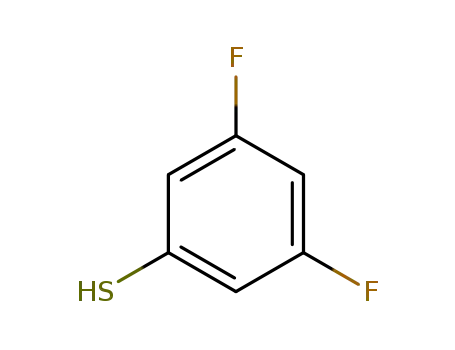 벤젠 티올, 3,5- 디 플루오로-(9CI)
