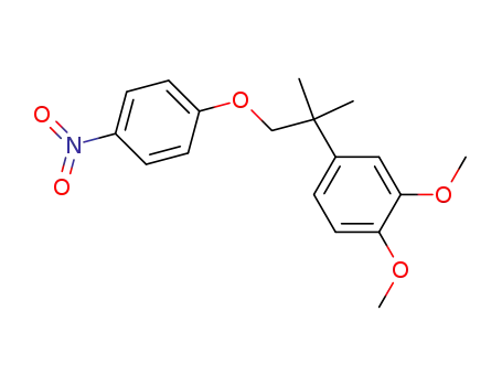 4-[1,1-Dimethyl-2-(4-nitro-phenoxy)-ethyl]-1,2-dimethoxy-benzene