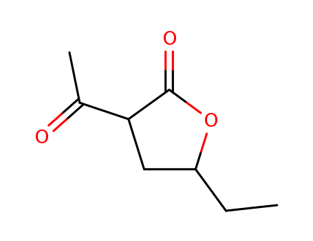 2(3H)-Furanone, 3-acetyl-5-ethyldihydro-