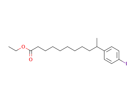 10-(4-ヨードフェニル)ウンデカン酸エチル