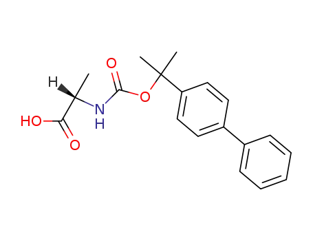 Molecular Structure of 23631-89-2 (BPOC-ALA-OH)