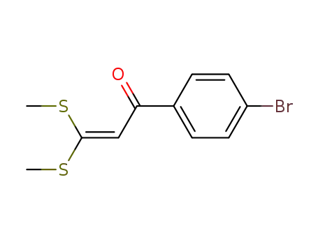 1-(4-Bromophenyl)-3,3-bis(methylsulfanyl)prop-2-en-1-one