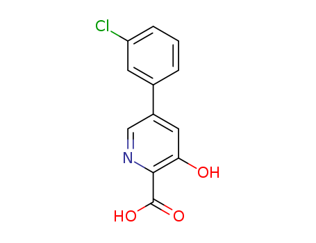 5-(3-Chlorophenyl)-3-hydroxypicolinic acid