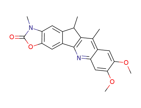 7,8-dimethoxy-1,10,11-trimethyl-1,11-dihydro-2H-[1,3]oxazolo[4',5':5,6]indeno[1,2-b]quinolin-2-one