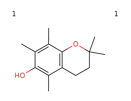 2H-1-Benzopyran-6-yloxy, 3,4-dihydro-2,2,5,7,8-pentamethyl-
