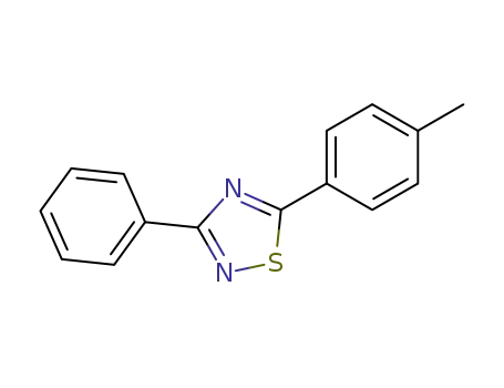 Molecular Structure of 50483-74-4 (3-phenyl-5-(p-tolyl)-1,2,4-thiadiazole)
