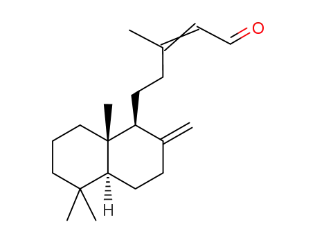 (5S,9S,10S)-labda-8<sup>(17)</sup>,13-diene-15-al