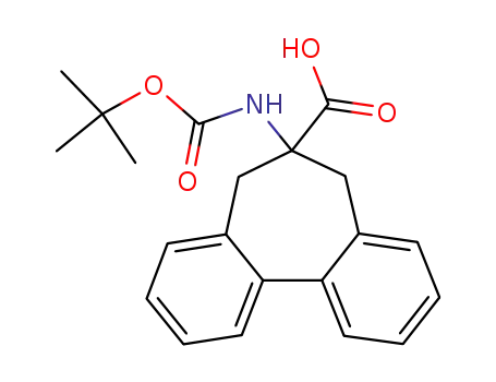 Molecular Structure of 188975-99-7 (2',1':1,2:1,2:3,4-dibenzcyclohepta-1,3-diene-6-tert-butyloxycarbonylamino-6-carboxylic acid)