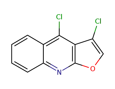 Furo[2,3-b]quinoline, 3,4-dichloro-