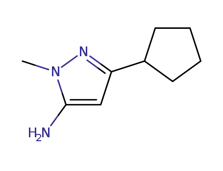 3-cyclopentyl-1-methyl-1H-Pyrazol-5-amine