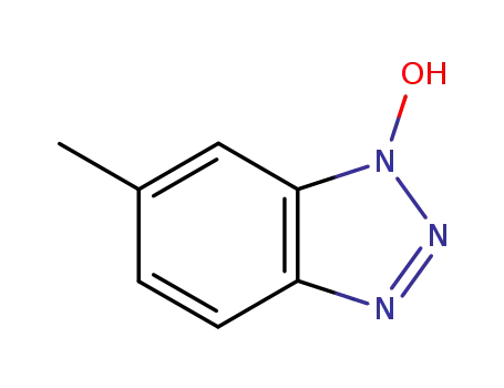 Molecular Structure of 26198-26-5 (6-methyl-1H-benzo[d][1,2,3]triazol-1-ol)