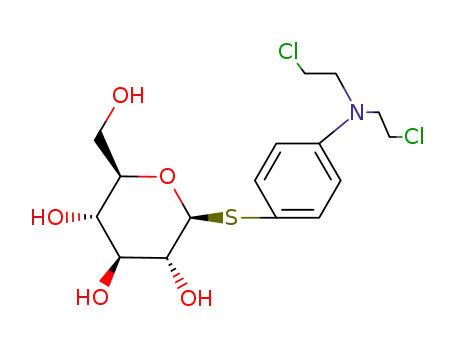 {4-[bis-(2-chloro-ethyl)-amino]-phenyl}-(1-thio-β-D-glucopyranoside)