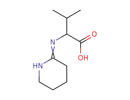 Molecular Structure of 99977-10-3 (<i>N</i>-[2]piperidylidene-valine)