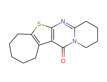 pentamethylenethieno<2,3-d>tetrahydropyrido<1,2-a>pyrimidin-4-one