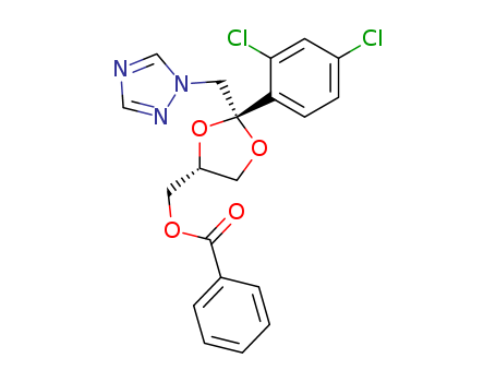 [(2S,4S)-2-(2,4-dichlorophenyl)-2-(1,2,4-triazol-1-ylmethyl)-1,3-dioxolan-4-yl]methyl benzoate