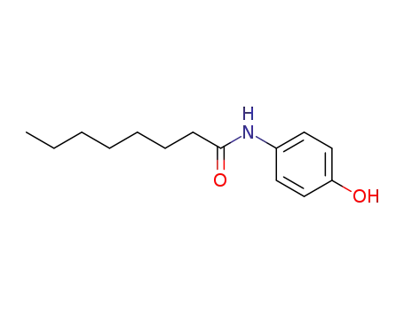 Molecular Structure of 82568-64-7 (4-caprylamidophenol)