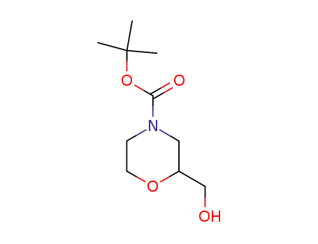 Molecular Structure of 135065-69-9 (2-HYDROXYMETHYL-4-BOC-MORPHOLINE)