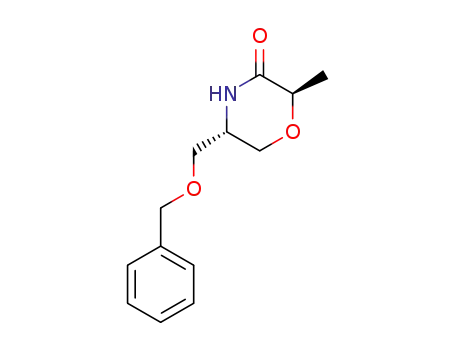 (2R,5S)-5-Benzyloxymethyl-2-methyl-3-oxoperhydro-1,4-oxazin