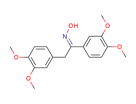 (NZ)-N-[1,2-bis(3,4-dimethoxyphenyl)ethylidene]hydroxylamine cas  6267-07-8
