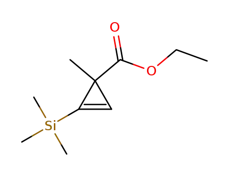 ethyl 1-methyl-2-(trimethylsilyl)cycloprop-2-enecarboxylate