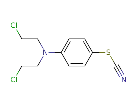 4-[Bis(2-chloroethyl)amino]phenyl thiocyanate
