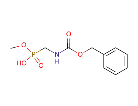 Carbamic acid, [(hydroxymethoxyphosphinyl)methyl]-, phenylmethyl
ester