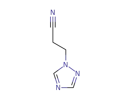 Molecular Structure of 76686-83-4 (1H-1,2,4-Triazole-1-propanenitrile(9CI))