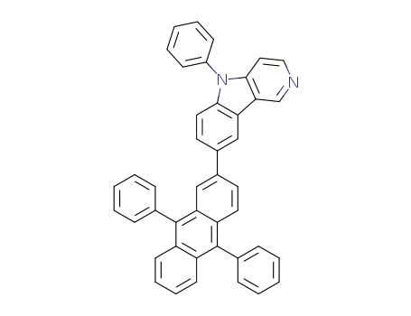 8-(9,10-diphenylanthracen-2-yl)-5-phenyl-5H-pyrido[4,3-b]indole